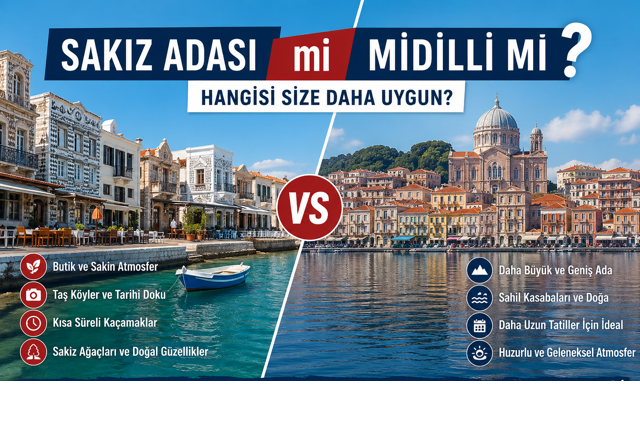 Sakız Adası mı Midilli mi? Hangisi Size Daha Uygun?